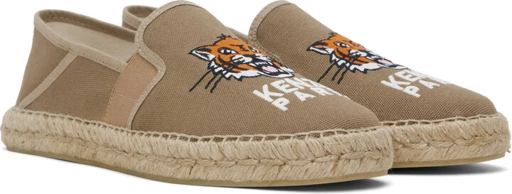 Kenzo Tan Kenzo Paris Elastic Espadrilles - Image 4