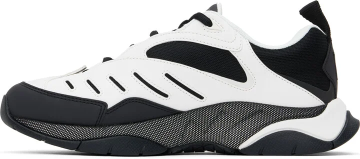 Kenzo White & Black Kenzo Paris X-Trainer Sneakers - Image 3