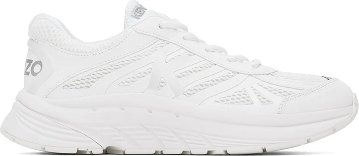 Kenzo White Kenzo Paris 'Kenzo-Pace' Sneakers