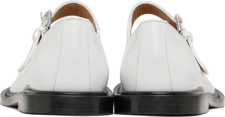 Kenzo White Kenzo Paris Mary Jane Loafers - Image 2