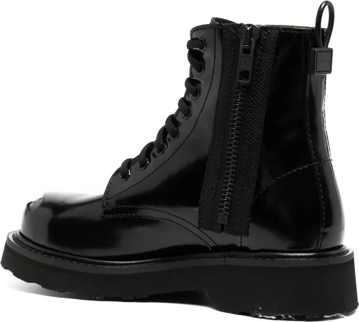 Kenzosmile leather ankle boots - Image 3