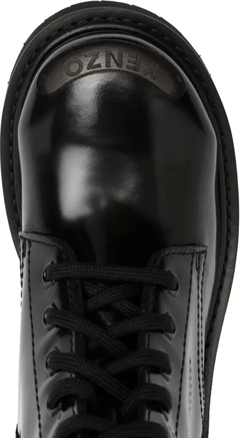 Kenzosmile leather ankle boots - Image 4