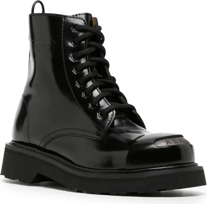 Kenzosmile leather ankle boots - Image 2