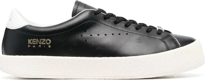Kenzoswing lace-up leather sneakers