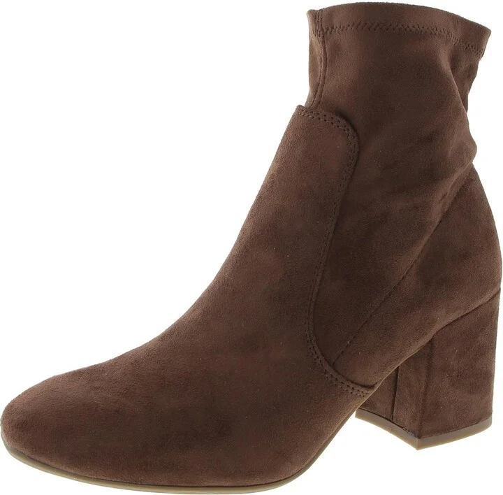 Kep Womens Faux Leather Ankle Booties
