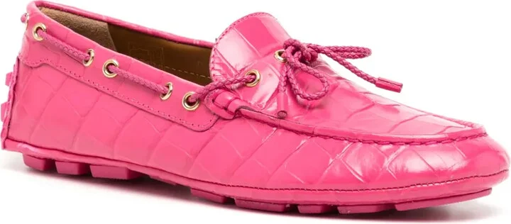 Kerbs crocodile-effect loafers - Image 2