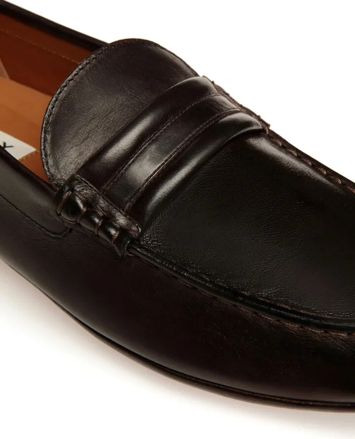 Kerbs leather driving loafers - Image 4