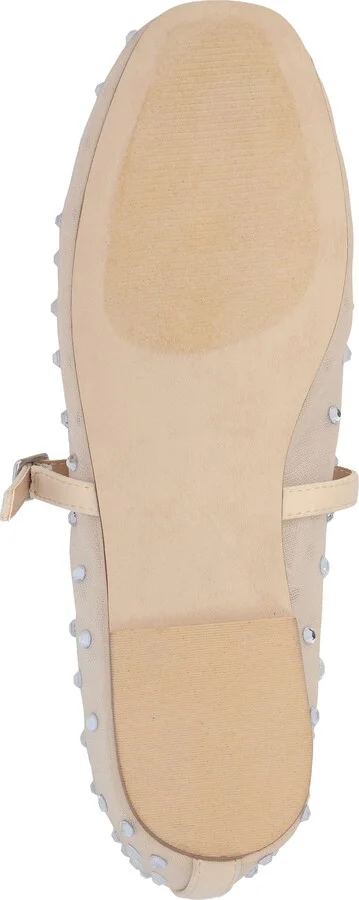 Kerra Rhinestone Stud Ballet Flat - Image 4
