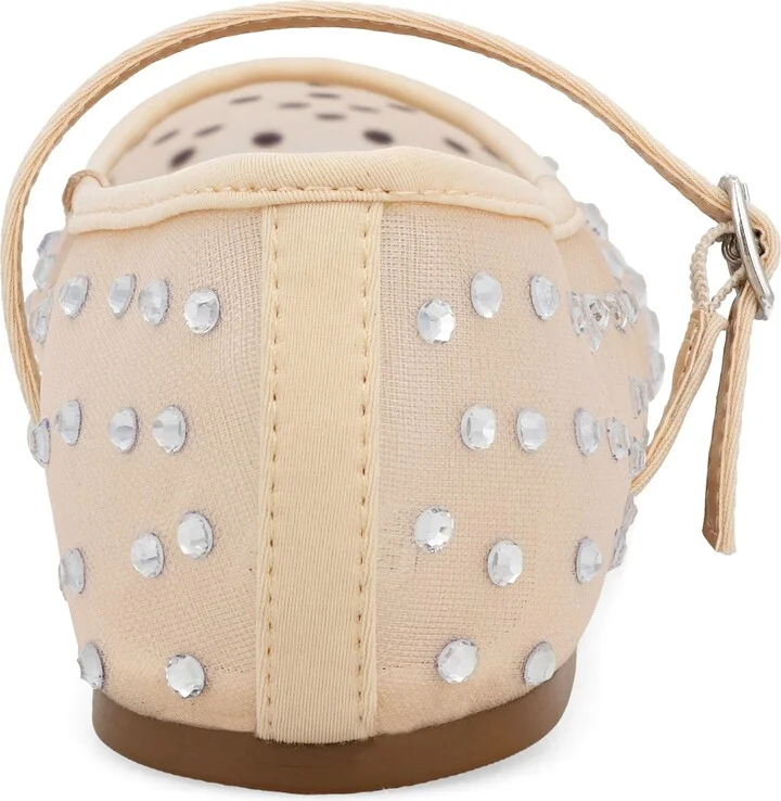 Kerra Rhinestone Stud Ballet Flat - Image 5