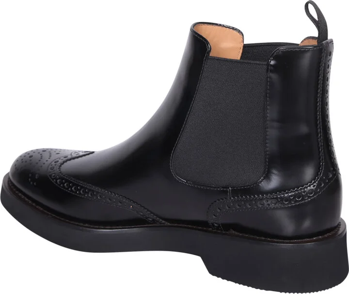 Ketsby Polish Black Ankle Boots - Image 3