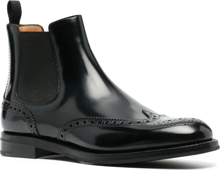 Ketsby polished Chelsea boots - Image 2
