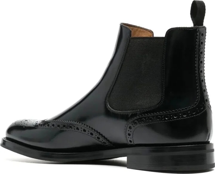Ketsby polished Chelsea boots - Image 3
