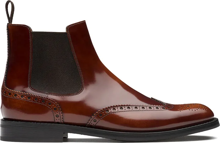 Ketsby polished Chelsea boots