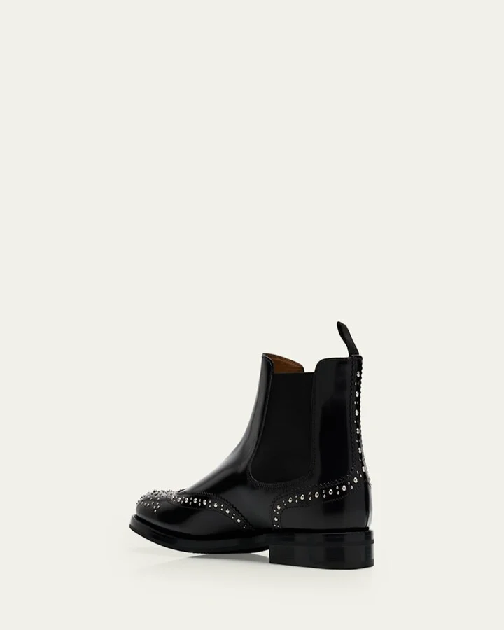 Ketsby Studded Leather Chelsea Boots - Image 3