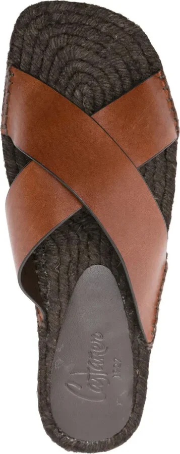 Kevin leather espadrille slides - Image 4