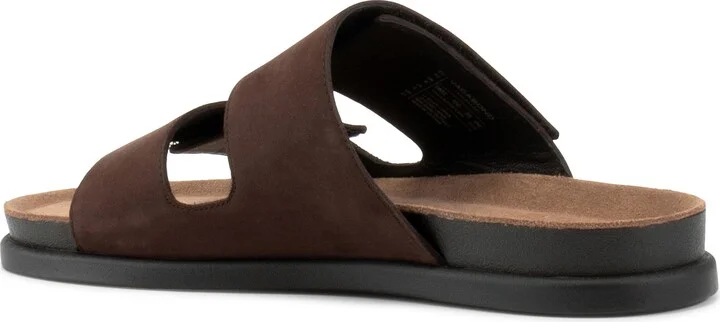 Kevin Leather Strap Slide Sandal - Image 2
