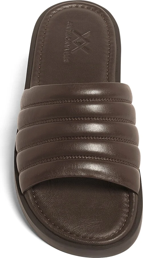 Key West Leather Slide Sandal - Image 3