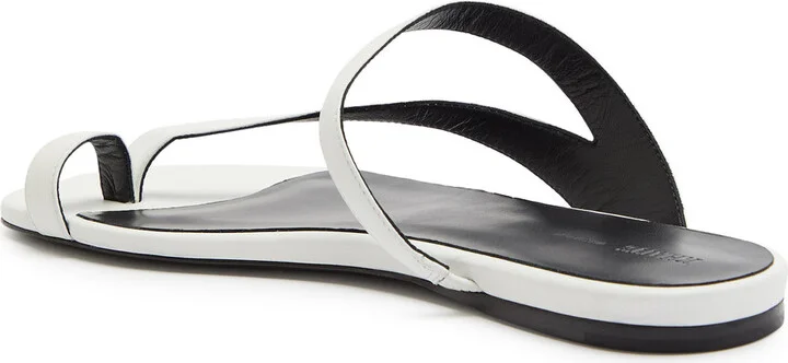 Khaite Aimee Leather Sandals - Image 2