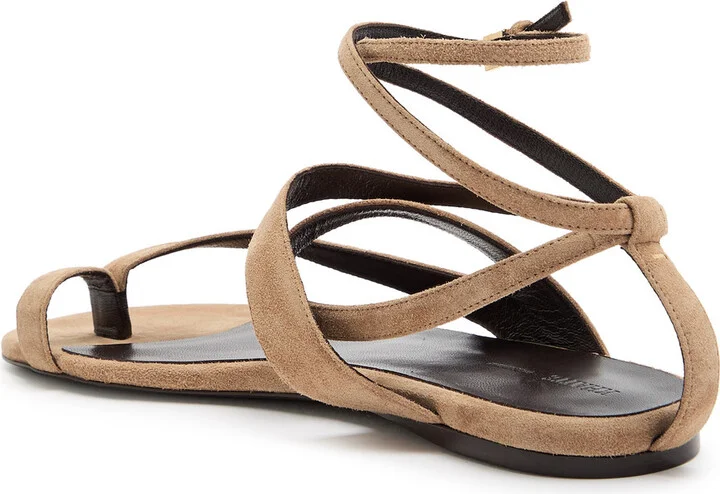 Khaite Aimee Suede Sandals - Image 2