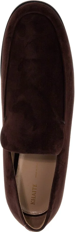KHAITE alessio suede leather mocc - Image 3