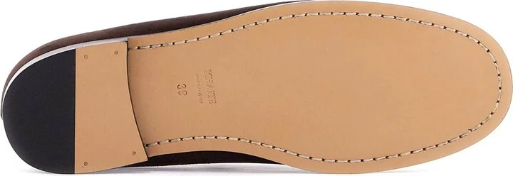 KHAITE alessio suede leather mocc - Image 5