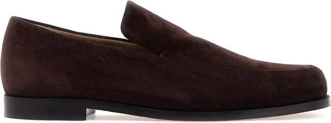 Khaite Alessio Velvety Loafers