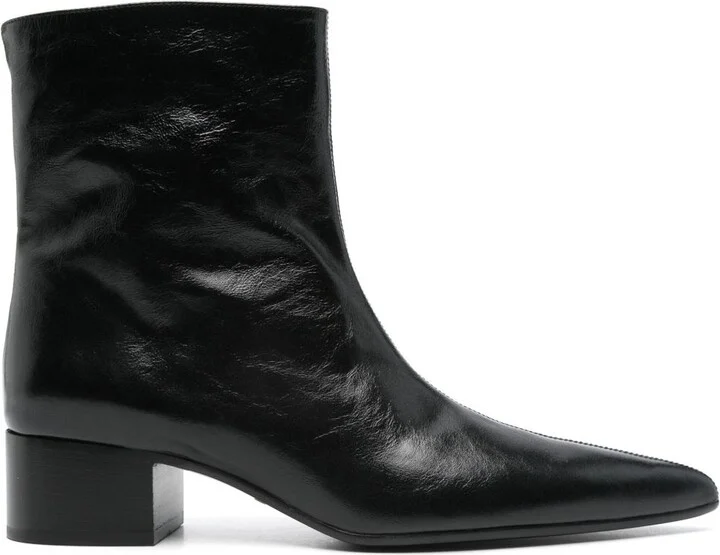 KHAITE Andee Leather Boots