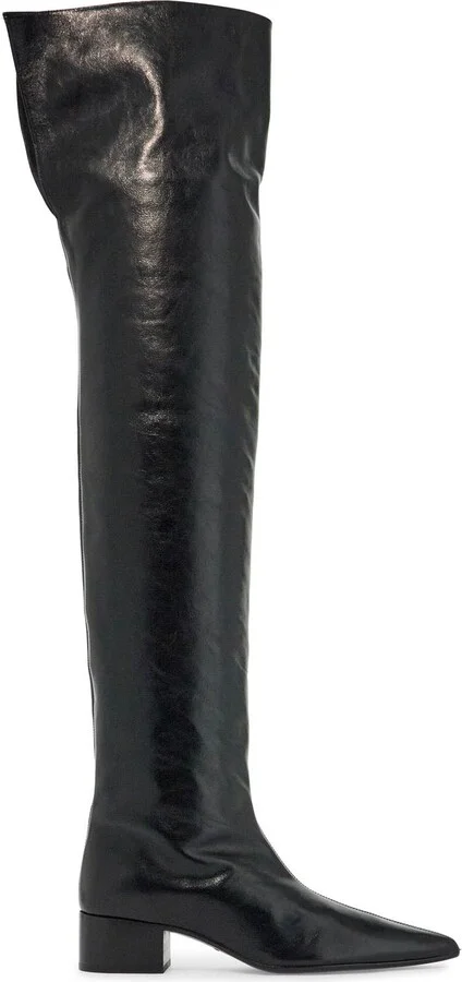 KHAITE andy's thigh-high boots