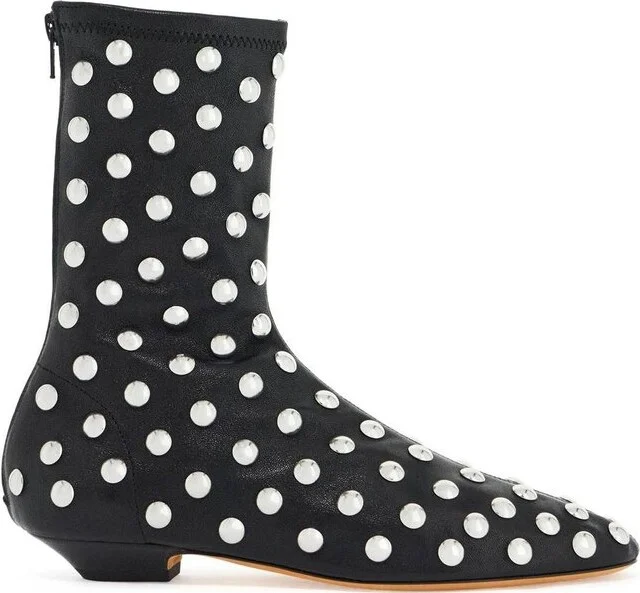 Khaite Apollo Embellished Ankle Boots