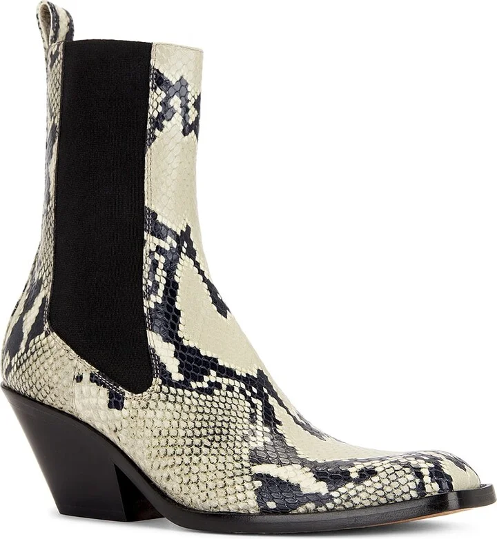 KHAITE Austin Ankle Boot in Grey - Image 2