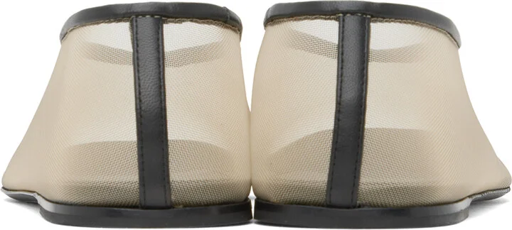 KHAITE Beige 'The Marcy' Ballerina Flats - Image 2