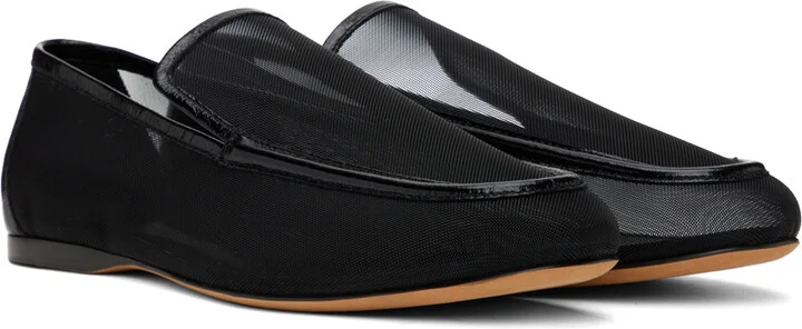 KHAITE Black Alessia Loafers - Image 4