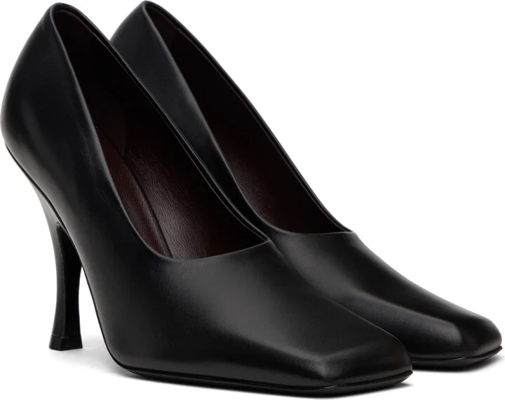 KHAITE Black Eva Heels - Image 4