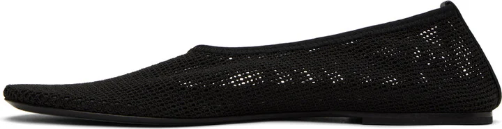 KHAITE Black Maiden Ballerina Flats - Image 3