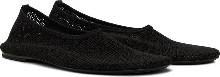 KHAITE Black Maiden Ballerina Flats - Image 4
