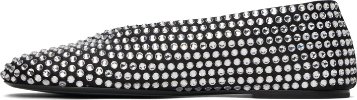 KHAITE Black Marcy Ballerina Flats - Image 3