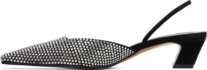 KHAITE Black Roosevelt Heels - Image 3