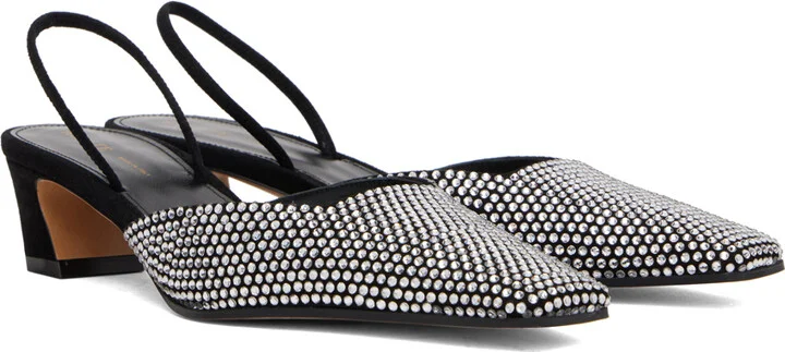 KHAITE Black Roosevelt Heels - Image 4