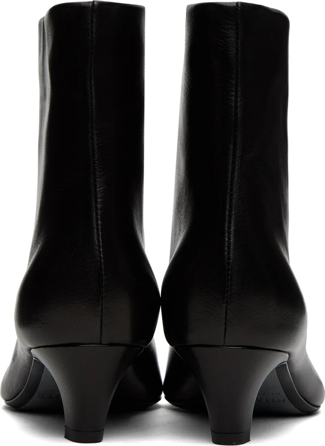KHAITE Black 'The Arizona' Boots - Image 2