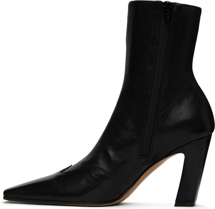 KHAITE Black 'The Nevada' Boots - Image 3