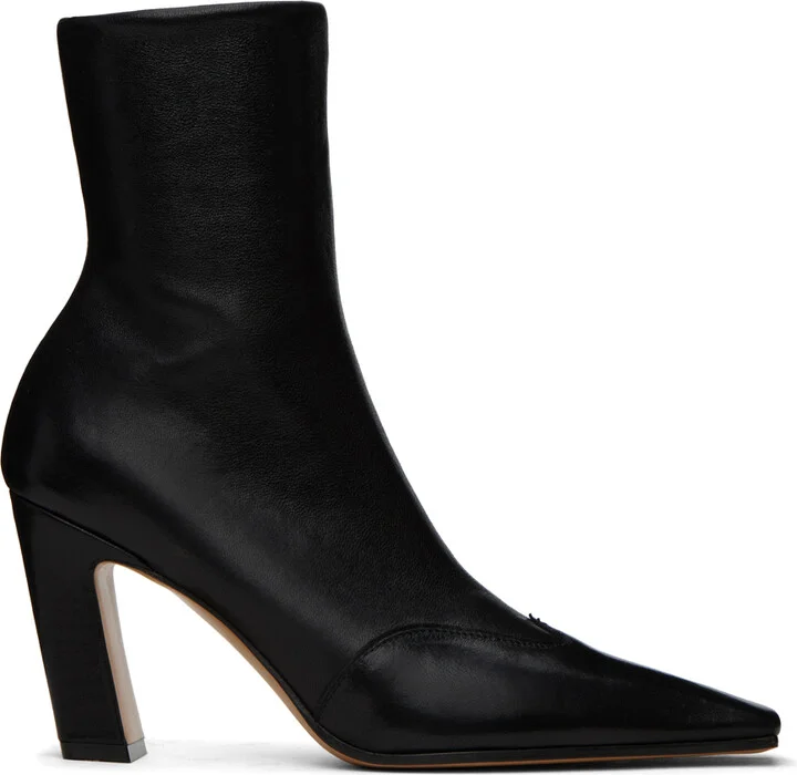 KHAITE Black 'The Nevada' Boots