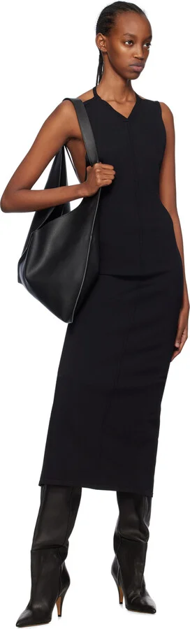 KHAITE Black 'The River' Tall Boots - Image 5