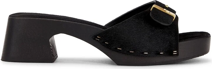KHAITE Britt Clog in Black
