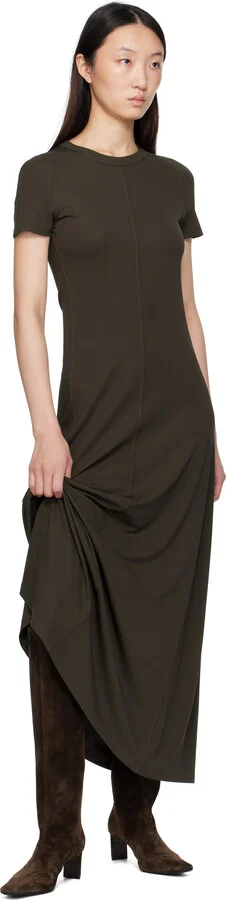 KHAITE Brown Ona Knee-High Tall Boots - Image 5