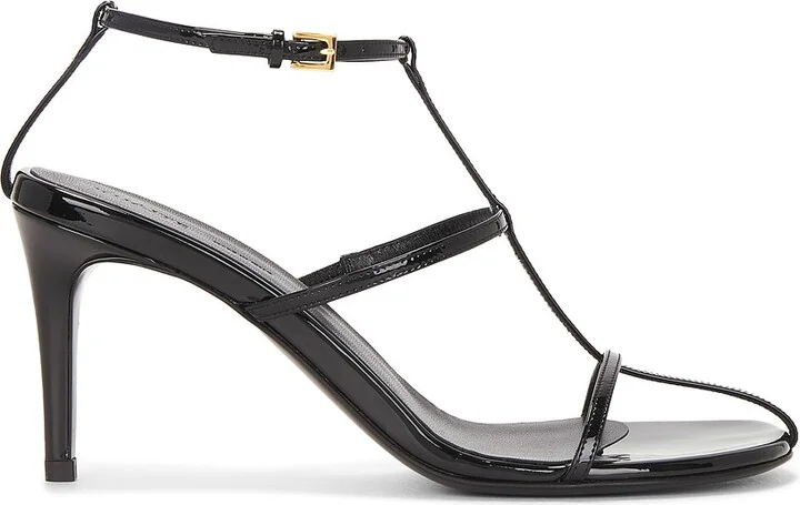 KHAITE Cage 75 Sandal in Black