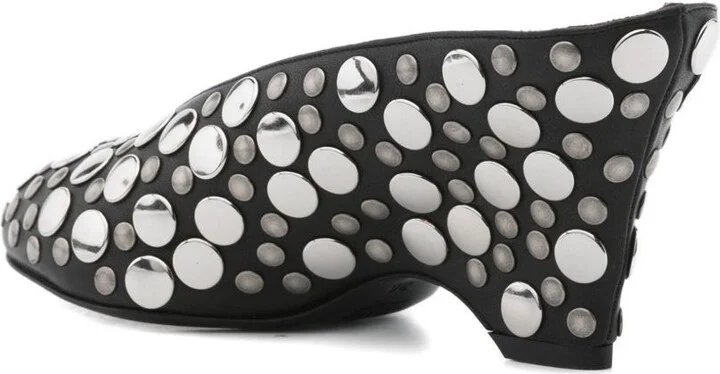 KHAITE Cloak Studded Mules - Image 2