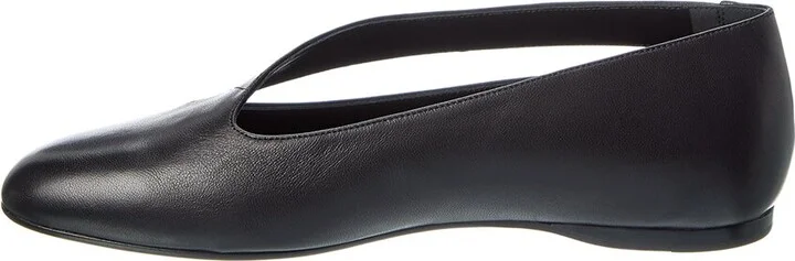 Khaite Diana Leather Ballet Flat - Image 2