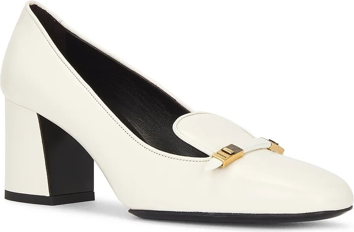KHAITE Elio Loafer Pump in Cream - Image 2