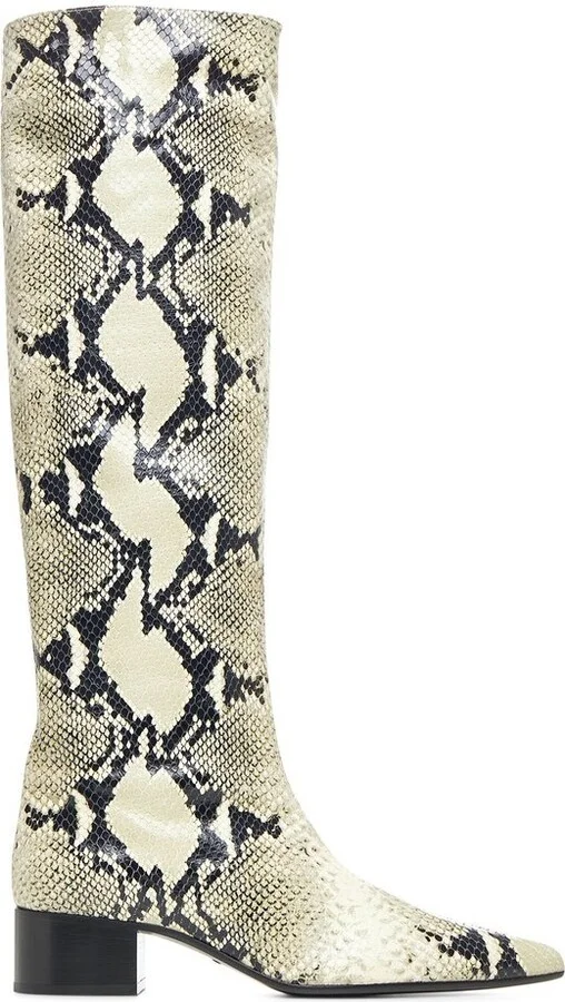 Khaite Embossed Boots
