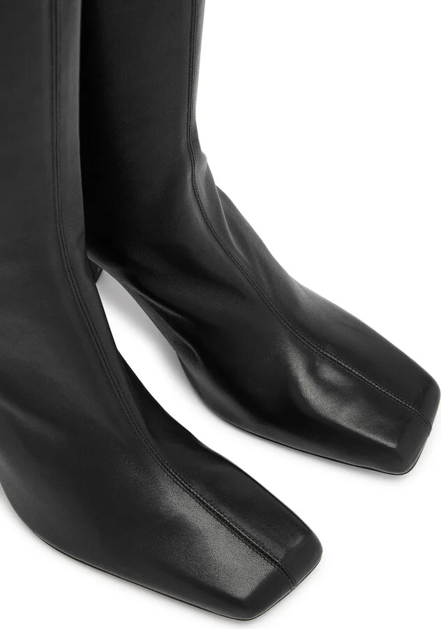Khaite Eva 100 Leather Over-the-knee Boots - Image 3